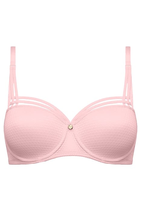 DAME DE PARIS BLUSH PINK BALCONY BRA 4