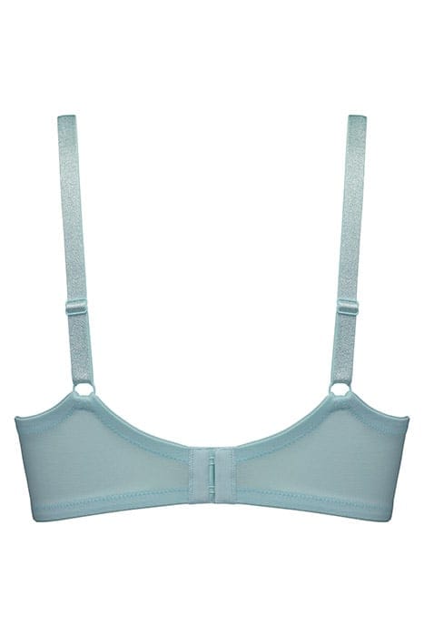 MARIPOSA SPARKLING IRIDESCENT AQUA BALCONY BRA 4