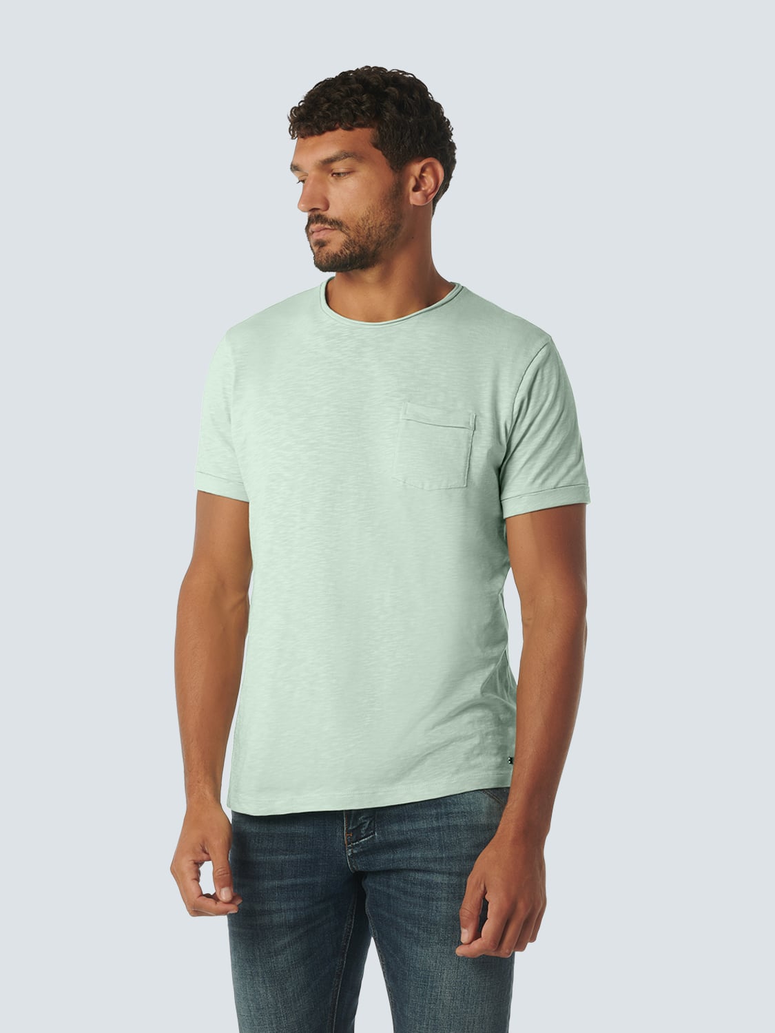 T-SHIRT CREWNECK SLUB MINT 1