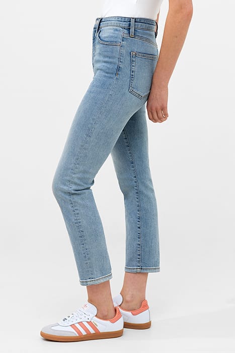 STRETCH DENIM CIGARETTE FIT ANKLE LENGTH JEANS 28 INCH SZ18 4