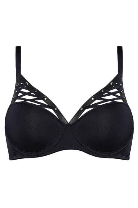 EUPHORIA BLACK PLUNGE BALCONY BRA 4