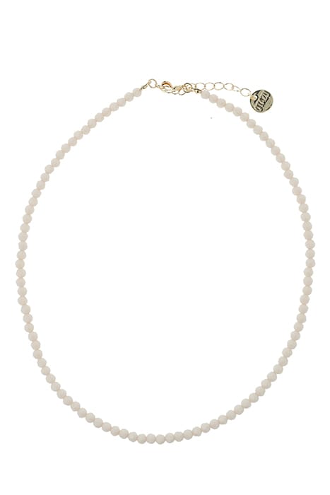 BEADS NECKLACE - ECRU WHITE 1