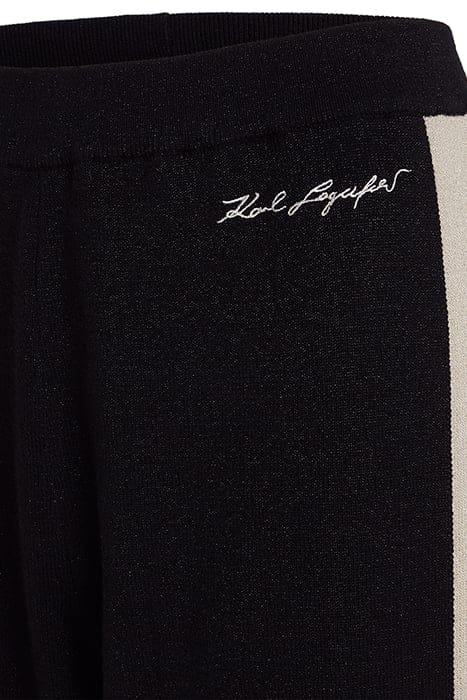LUREX 2 TONE SPARKLE TROUSER BLACK 3