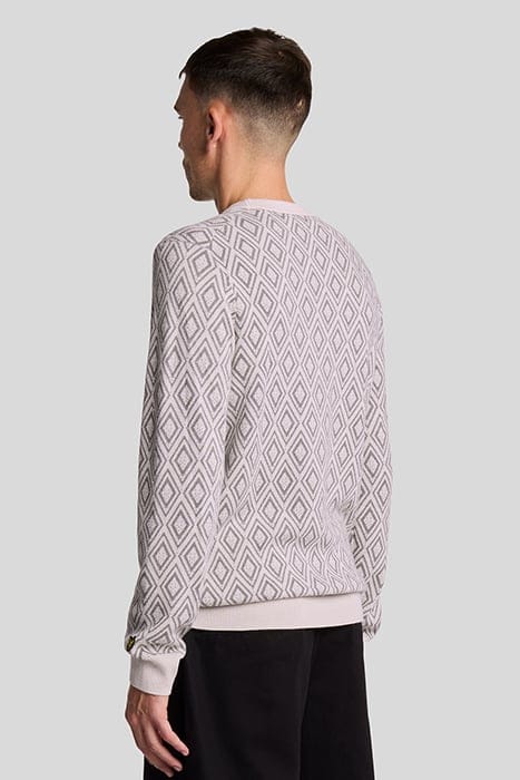 MONOGRAM INTARSIA JUMPER CANVAS 2