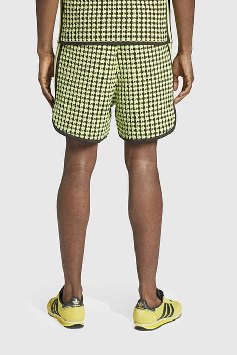ADIDAS X WALES BONNER – KNIT SHORTS SEMI FROZEN YELLOW/NIGHT 2