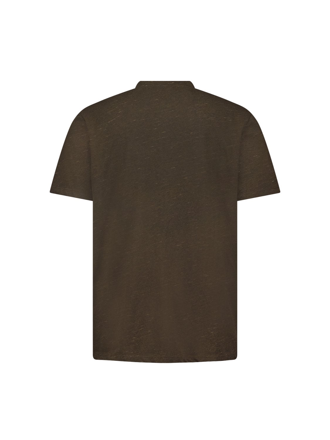 T-SHIRT GRANDDAD MELANGE COFFEE 5