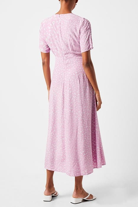 BONITA DRAPE VNCK MAXI DRESS PURPLE 2