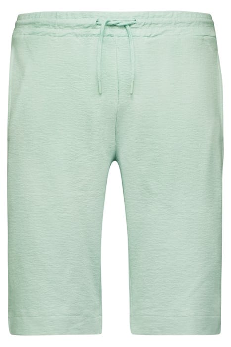 SHORT JERSEY SOLID JACQUARD SLUB MINT 4