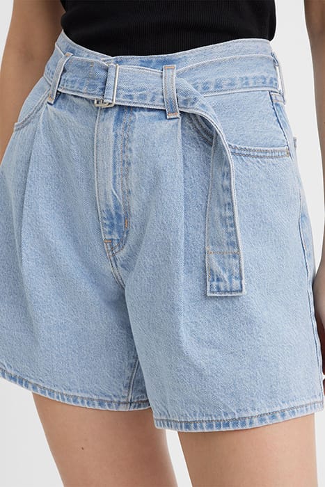 BELTED SHORT BLUE 7