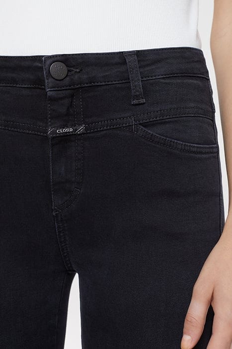 STYLE NAME SKINNY PUSHER JEANS DARK GREY 7