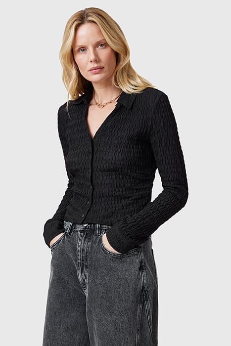 CONNIE SHIRT BLACK 1