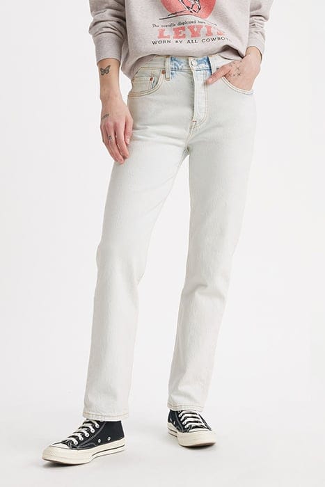 501 JEANS WHITE 1