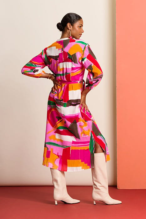 DRESS - CAPE TOWN MULTI COLOUR 2