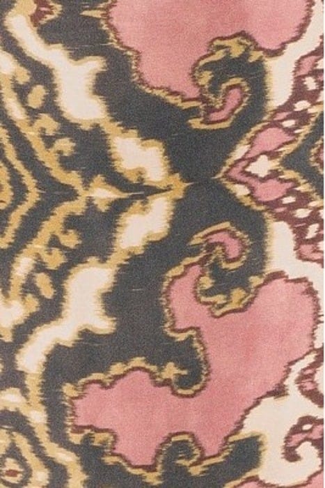TOP FLARE SLEEVES ORNAMENT PRINT ANTIQUE PINK 5