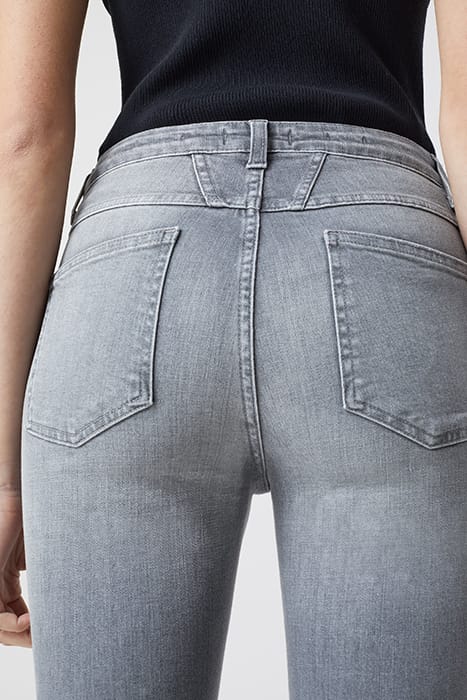 STYLE NAME SKINNY PUSHER JEANS MID GREY 8