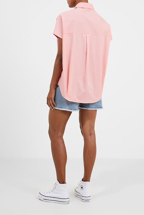 VEE COLLAR S/S RED 2