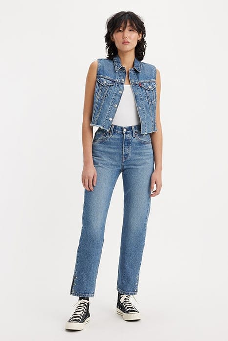501 STRAIGHT JEANS BLUE 1