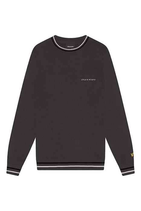 FLEECE LONG SLEEVE GUNMETAL 4