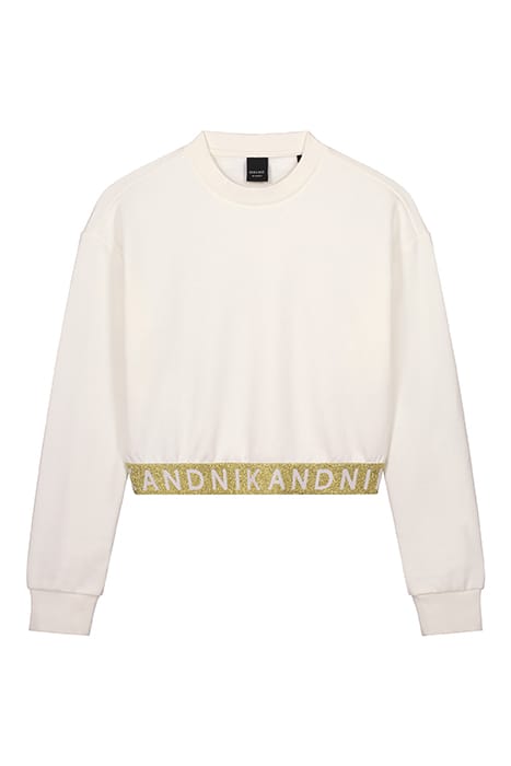 LUREX SWEATER OFF WHITE 1