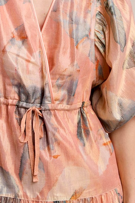 QUINTY: DRESS SHORT LEAVES WITH LUREX MULTICOLOUR 4