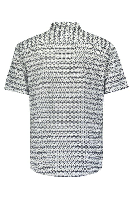 SHIRT SHORT SLEEVE RESORT COLLAR ALLOVER PRINTED SKY 5