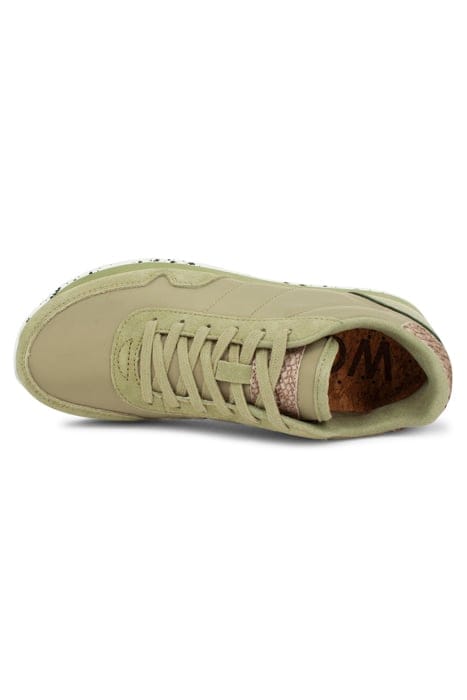 NORA III LEATHER DUSTY OLIVE 3