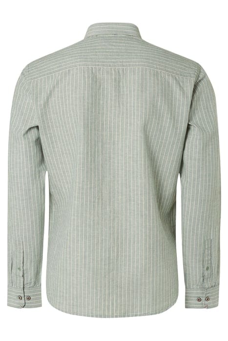 SHIRT STRIPES WITH LINEN ZINC 5