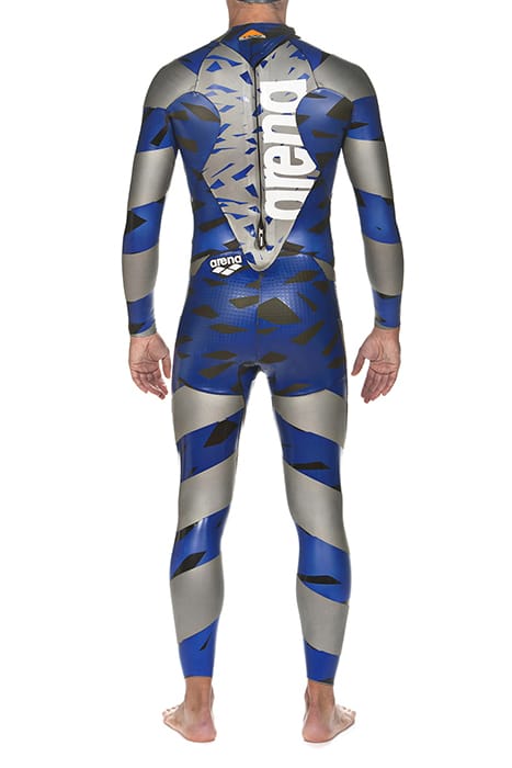 M SAMS CARBON WETSUIT SILVER-BLUE 2