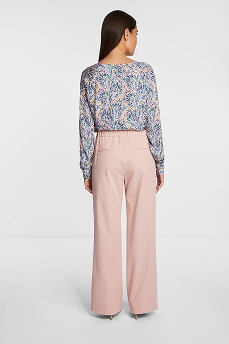 PRINTED BLOUSE WITH ROUND NECK ROSE QUARTZ 3