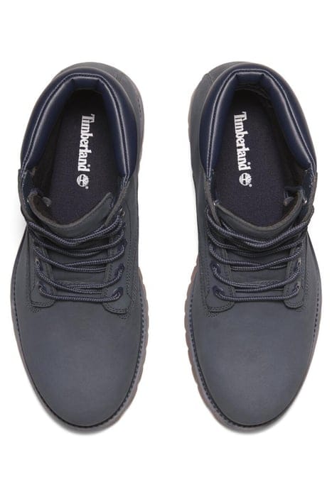 ALBURN 6 INCH LACE UP WATERPROOF BOOT DARK BLUE NUBUCK 3