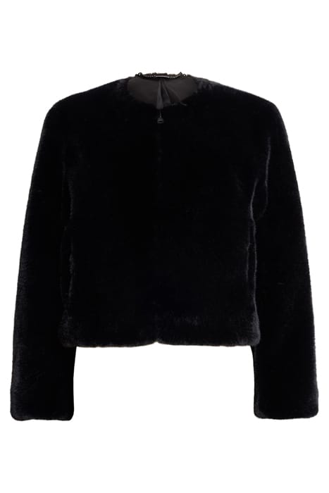 FLORENCE FUR COAT BLACK 4