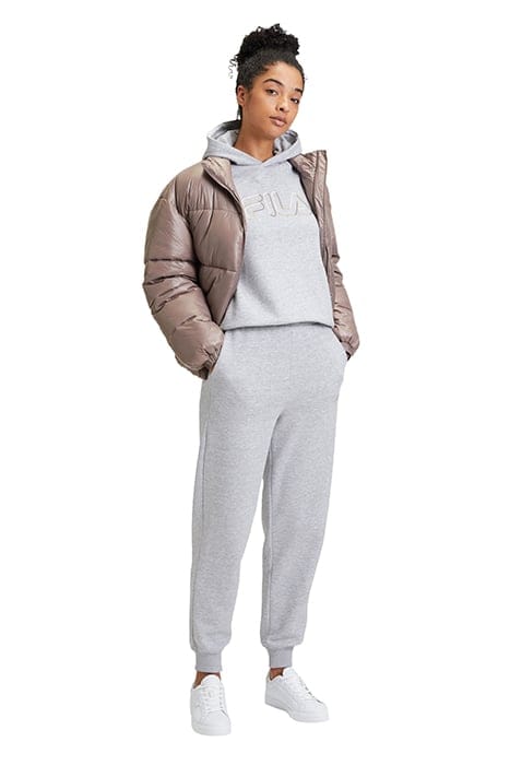 LORCA GRAPHIC HOODY LIGHT GREY MELANGE 6