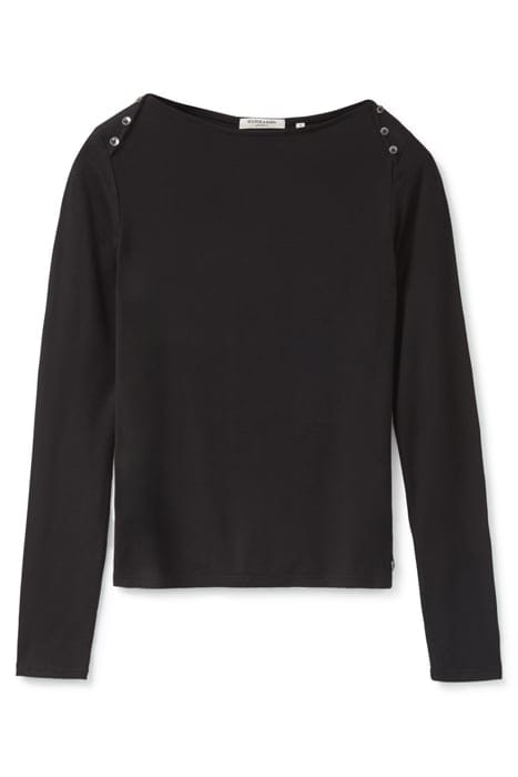 LS KNIT TOP BLACK 3