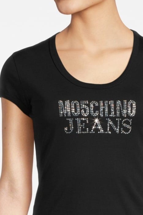 LOGO JERSEY T-SHIRT BLACK 4