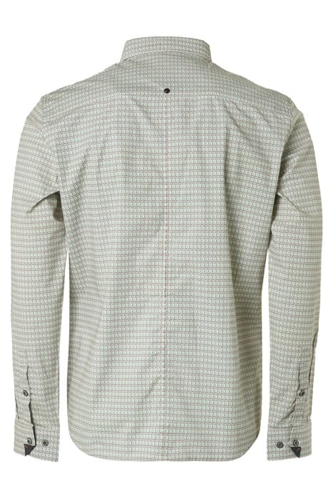 SHIRT STRETCH ALLOVER PRINTED DARK STEEL 5