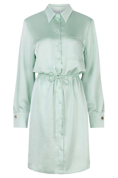 NICOLA SHIRT DRESS PISTACHIO 3