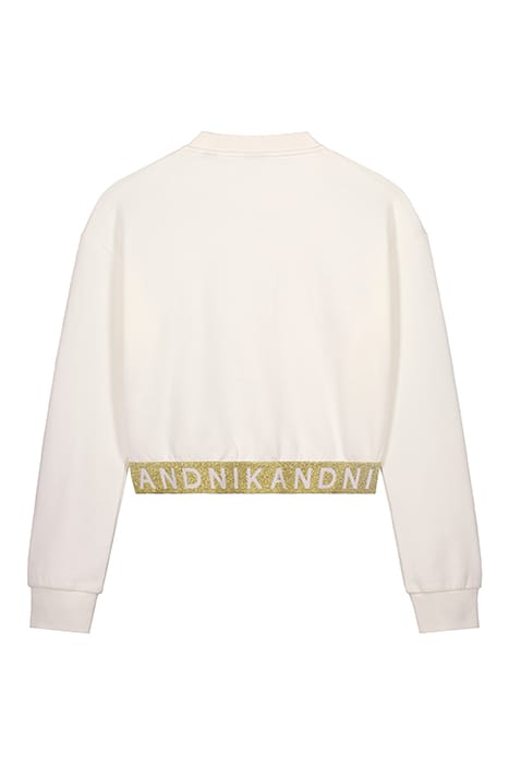 LUREX SWEATER OFF WHITE 2