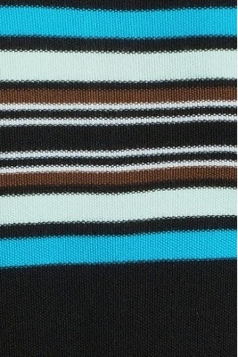 WALES BONNER – TROPIQUES POLO BLACK/GREEN/YELLOW 5