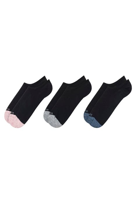 3PK MENS NON TERRY LINER BLACK 1