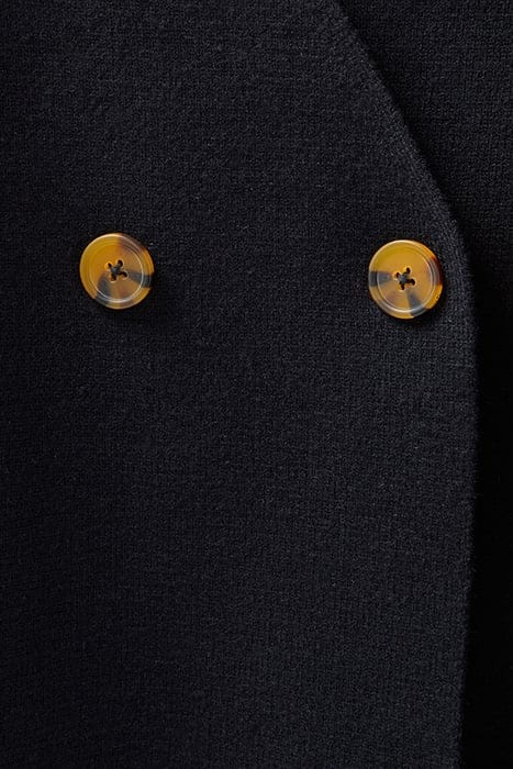 DOUBLE BREASTED FULL SLV CARDI BLACK NIGHT 6
