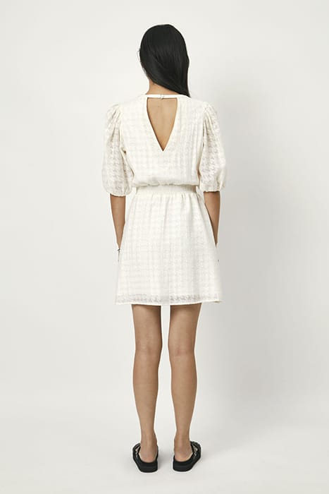 DAFFODIL BACK DETAIL DRESS BUTTER CREAM 2