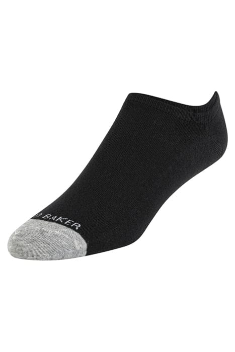 3PK MENS NON TERRY LINER BLACK 4