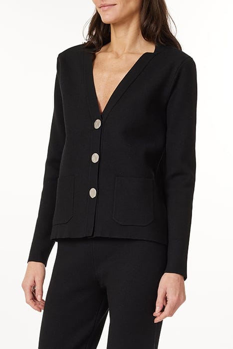 STRUCTURED SHOULDER CARDI BLACK NIGHT 5