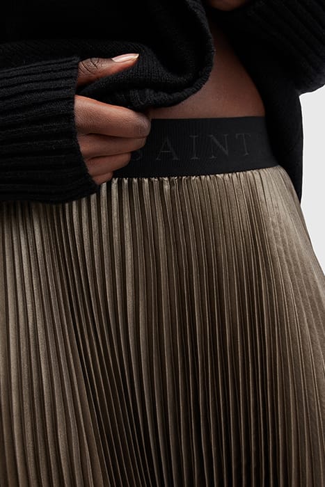 PHIA METALLIC SKIRT METALLIC GOLD 6