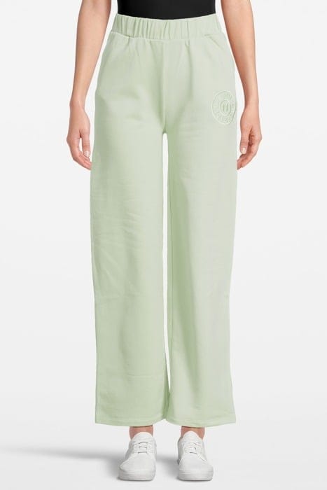 KL LOUNGE WIDE LEG SWEATPANTS DUSTY GREEN 1