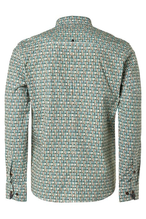 SHIRT STRETCH ALLOVER PRINTED ZINC 5