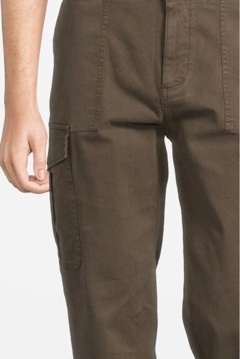 CUFFED CARGO MILITARY GREEN 4
