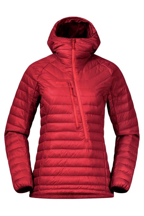 CECILIE V3 DOWN JKT DAHLIA RED / LIGHT DAHLIA RED 2