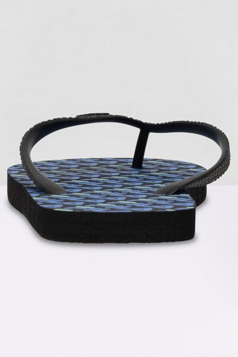 TROY LOGO SLIPPER BLACK 5
