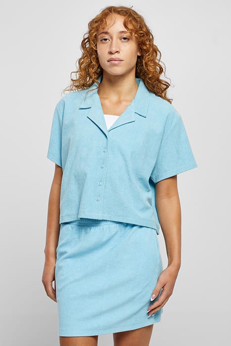 LADIES TOWEL RESORT SHIRT BALTICBLUE 1